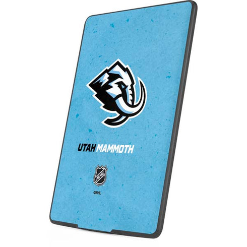 NHL Utah Mammoth Distressed Blue Amazon Kindle Skin